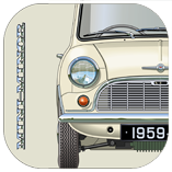 Morris Mini-Minor Deluxe 1959-61 Coaster 7